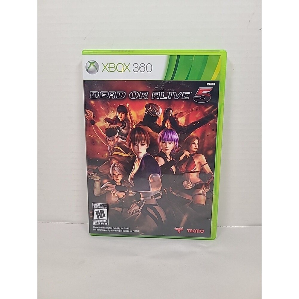 Dead or Alive DOA 5 - Microsoft Xbox 360 - Complete CIB